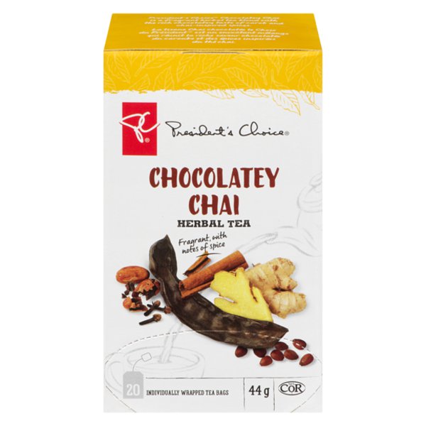 President's Choice Chocolatey Chai Herbal Tea