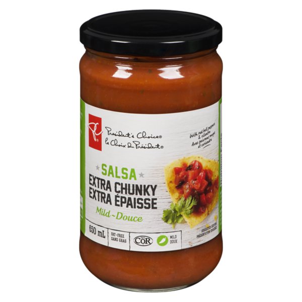 President's Choice Extra Chunky Mild Salsa