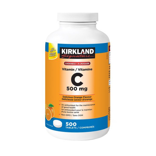 Kirkland Signature T8L56FP224 500 Mg Vitamin C