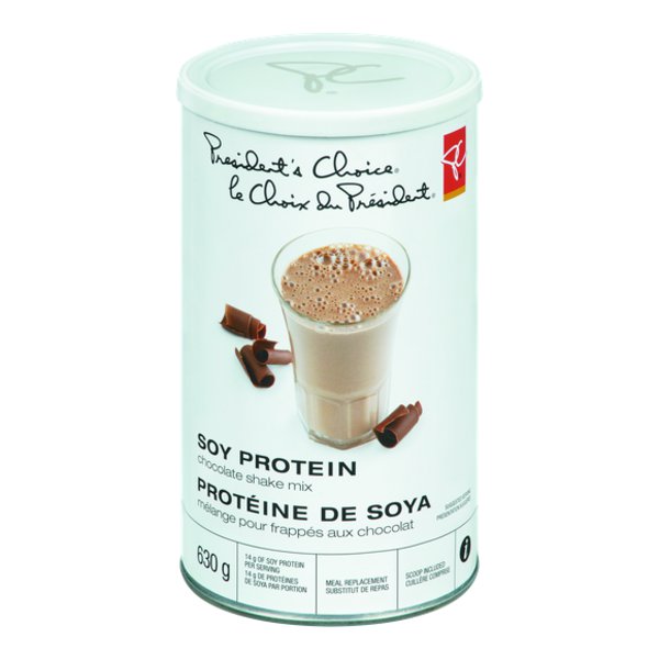Presidents Choice Soy Protein Shake Mix