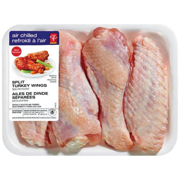 Presidents Choice Air-Chilled Split Turkey Wings