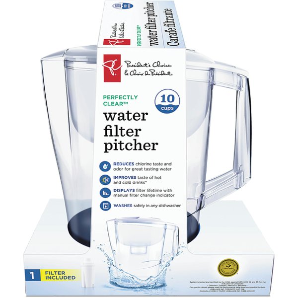 President's Choice 10 Cup White Pitcher