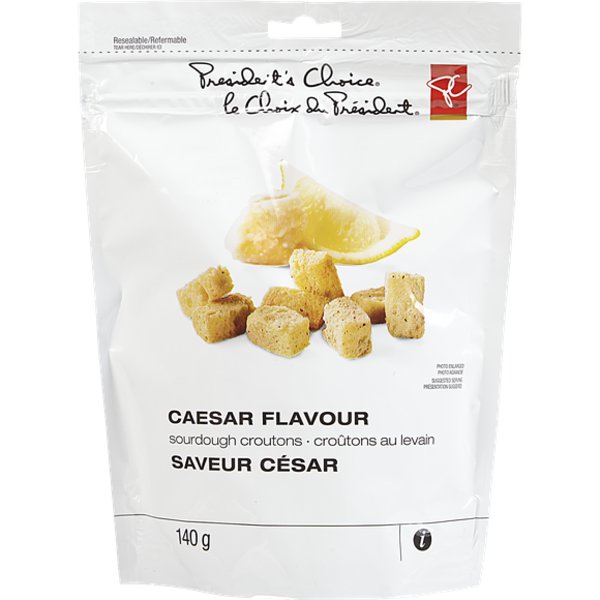 Presidents Choice Caesar Sourdough Croutons