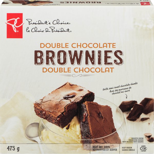 President's Choice Double Chocolate Brownies