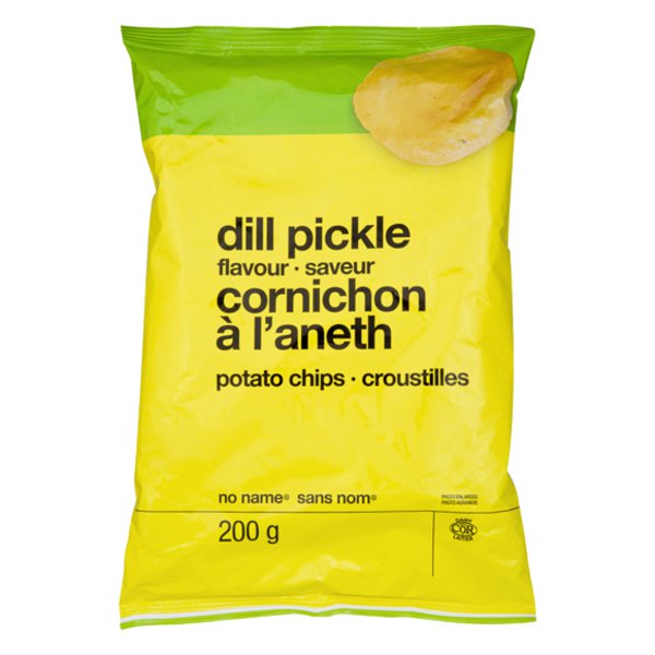 No Name Dill Pickle Potato Chips