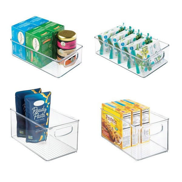iDesign 4-Piece Kitchen Bin Set