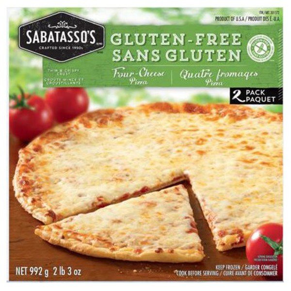 Sabatassos Pizzeria Gluten-Free Thin & Crispy Crust Pizza