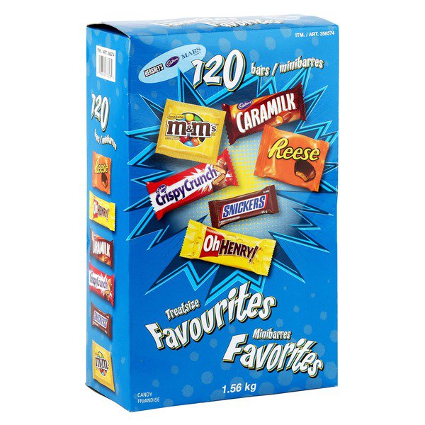 Cadbury Caramilk Reese Crispy Crunch Snickers Oh Henry & M&M Treatsize Favourites