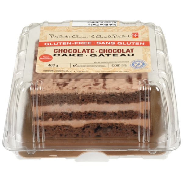 Presidents Choice Gluten-Free Chocolate Layer Cake