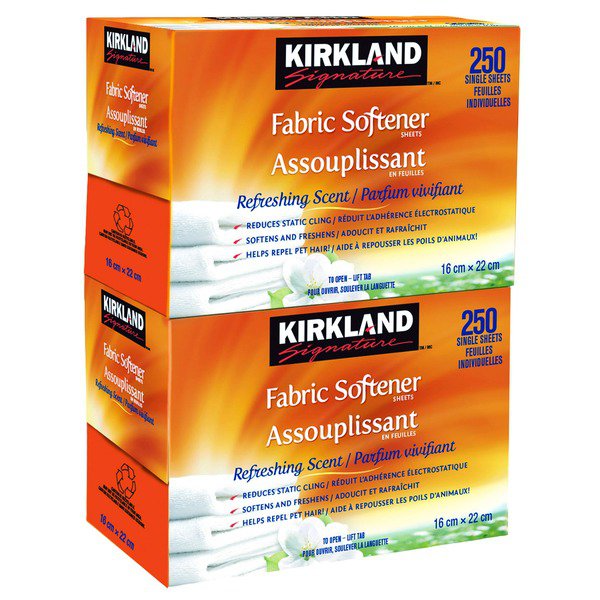 Kirkland Signature Fabric Softener Sheets