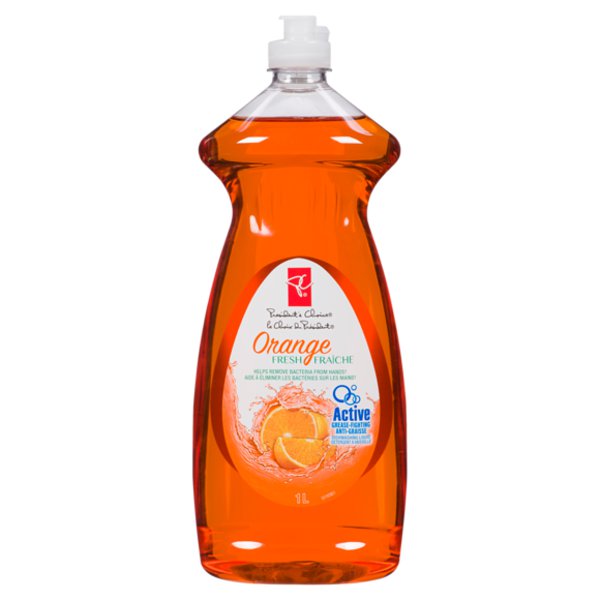 Presidents Choice Orange Fresh Dishwashing Liquid