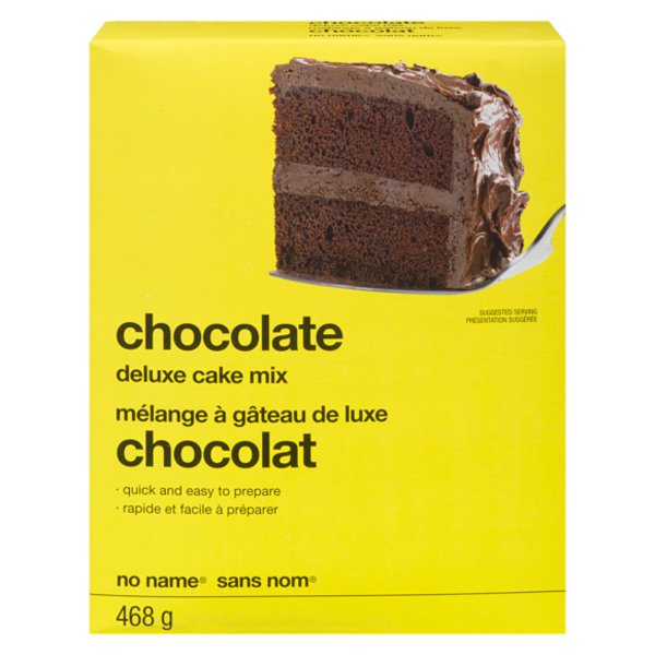 No Name Chocolate Deluxe Cake Mix