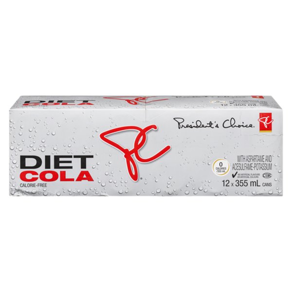 Presidents Choice Fm Diet Cola