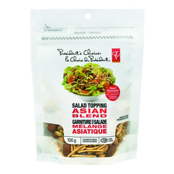 Presidents Choice Salad Topping Asian Blend