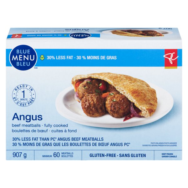 Presidents Choice Gluten Free Lean Angus Meatballs