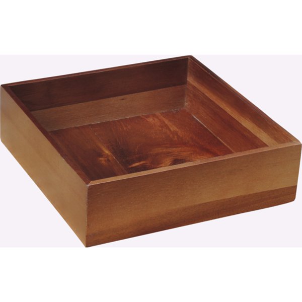 Presidents Choice 8" Acacia Napkin Holder