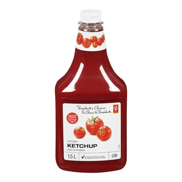 Presidents Choice Squeeze Tomato Ketchup