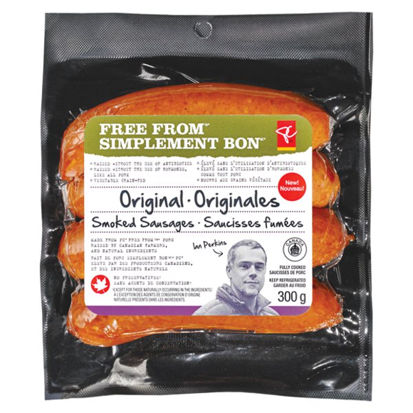 Presidents Choice Regular Free From Sausage