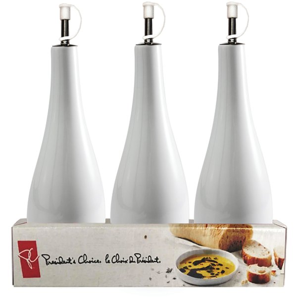 Presidents Choice Porcelain Oil & Vinegar Bottle