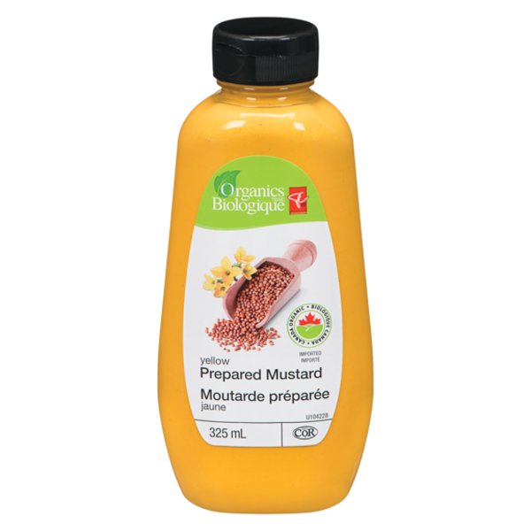 Presidents Choice Organic Yellow Prepared Mustard