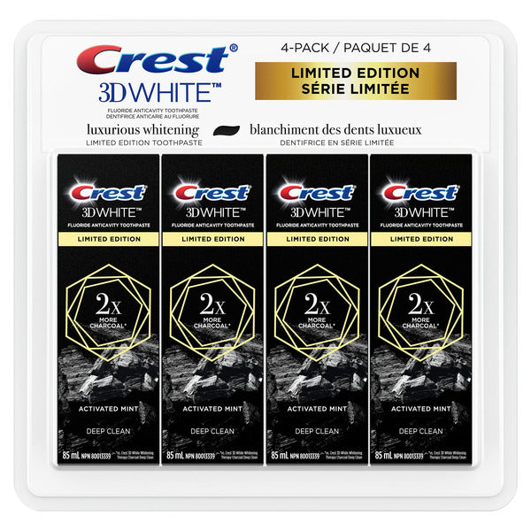Crest 3D White Charcoal Whitening Toothpaste