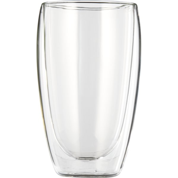 Presidents Choice Q312 Double Wall Latte Glass