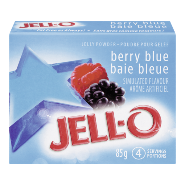 Jell-O Blue Berry