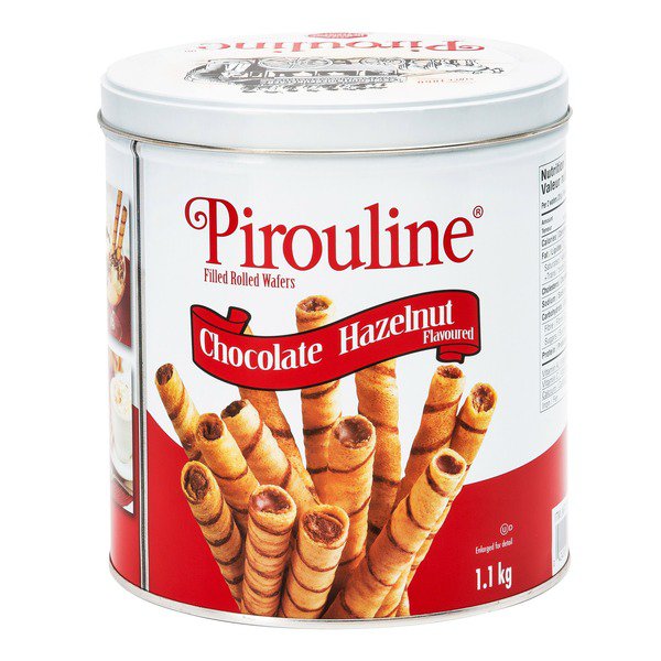 Pirouline Chocolate Hazelnut Rolled Wafers