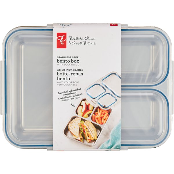Presidents Choice Stainless Steal Bento Box