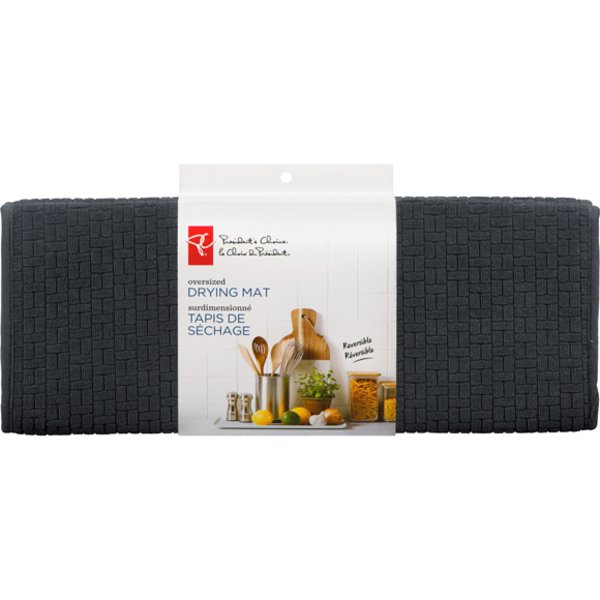 Presidents Choice Grey Dish Drying Mat