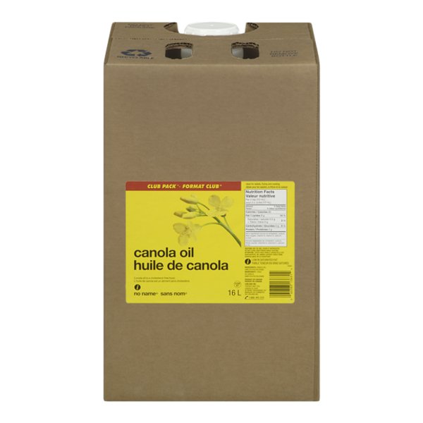 Loblaws No Name Canola Oil