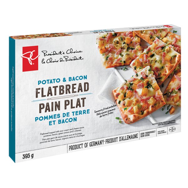 President's Choice Potato & Bacon Flatbread