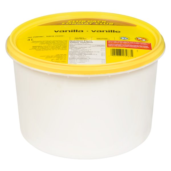 No Name Vanilla Ice Milk