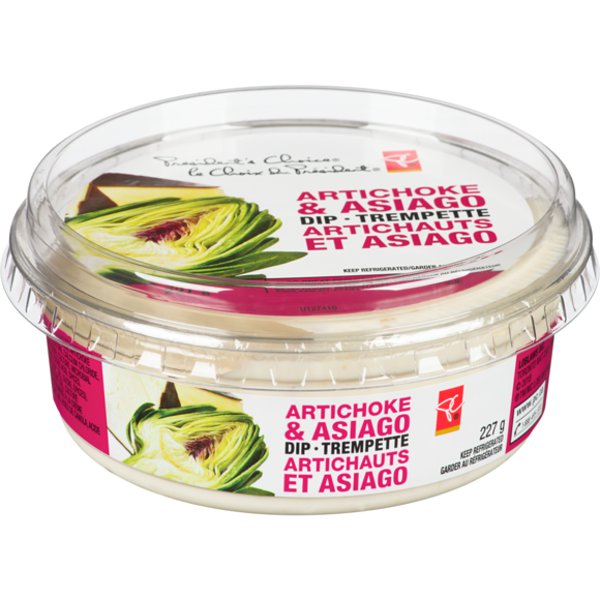 Presidents Choice Small Artichoke & Asiago Dip
