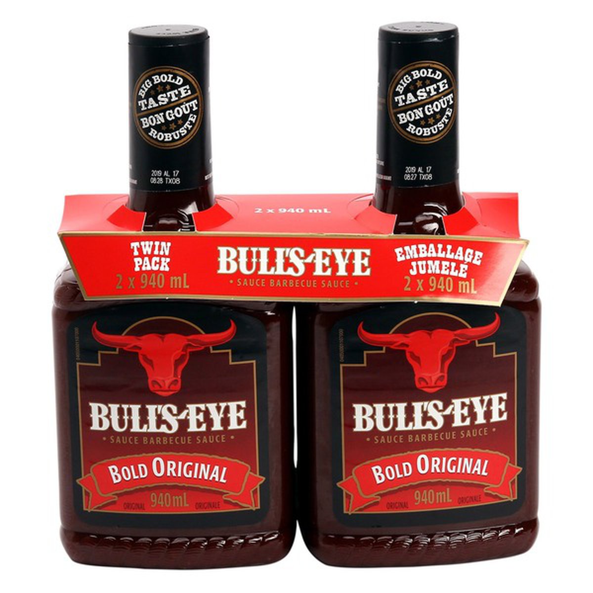 Bull's-Eye Bold Original Barbecue Sauce (2 pack)