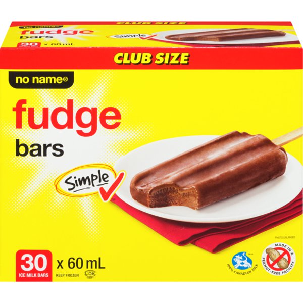 No Name Cp Fudge Bars