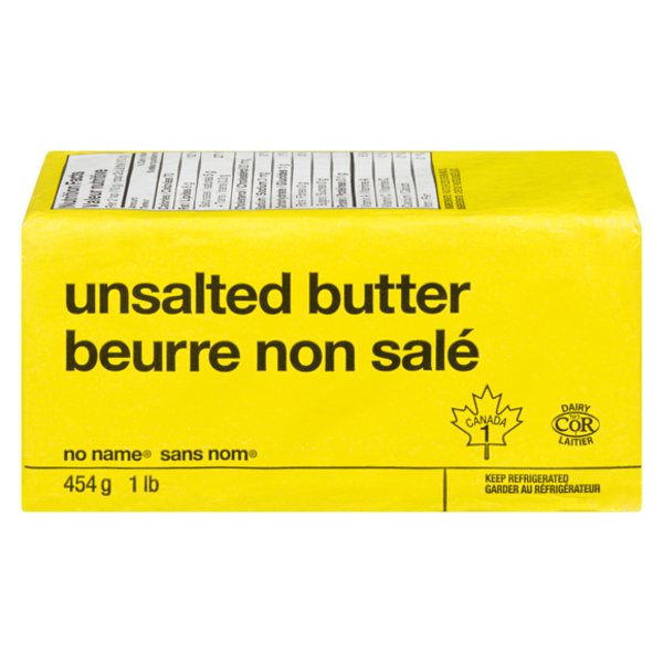 No Name Unsalted Butter