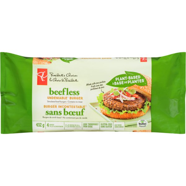 Presidents Choice Peanut Butter Burgers