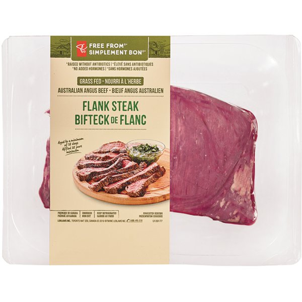Presidents Choice Free From Flank Steak