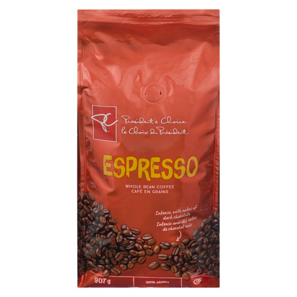 President's Choice Regular Whole Bean Espresso Coffee