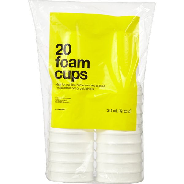 No Name Foam Cups