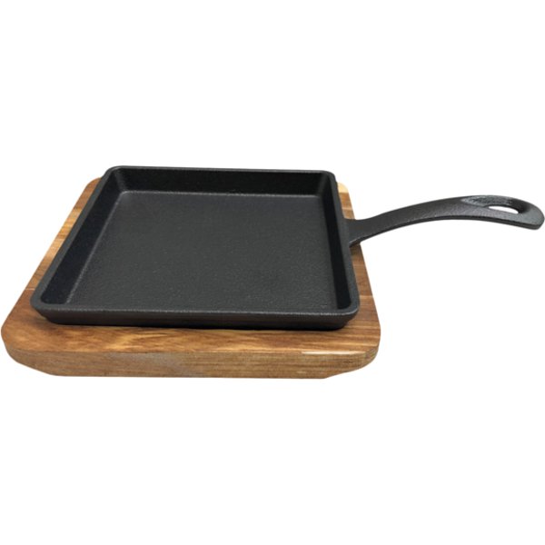 Presidents Choice Mini Square Cast Iron Fry Pan