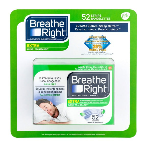 Breathe Right Extra Clear Nasal Strips