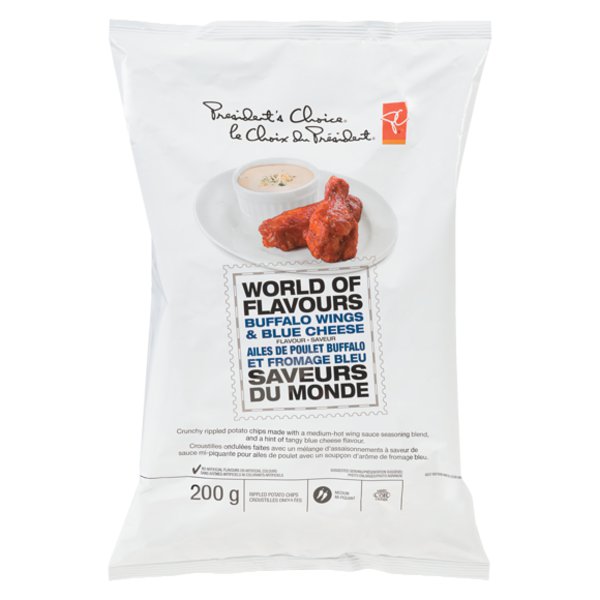 Presidents Choice Buffalo Wings & Blue Cheese Chips