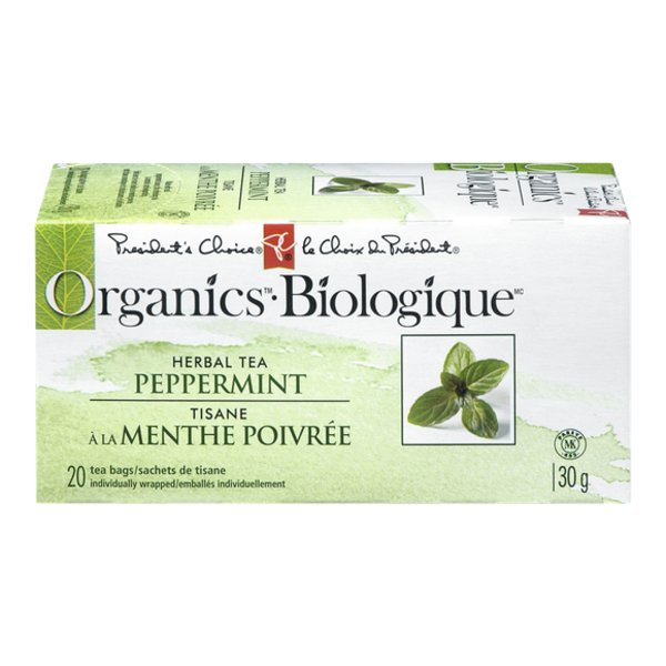 President's Choice Organic Peppermint Herbal Tea