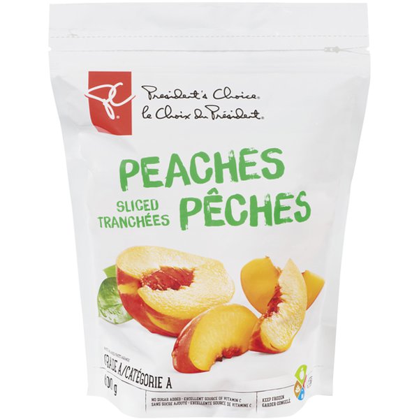 President's Choice Sliced Peaches 600g