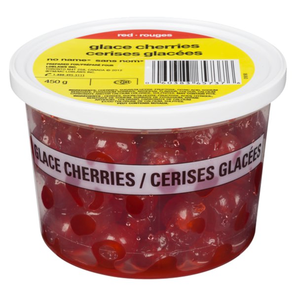 No Name Red Glace Cherries