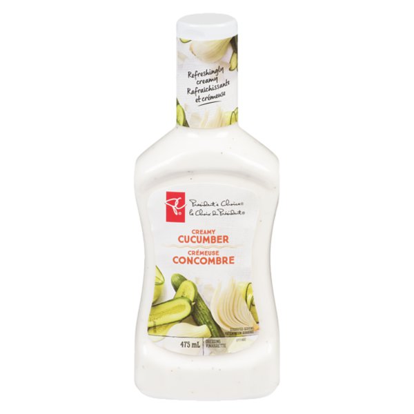 Presidents Choice Creamy Cucumber Salad Dressing