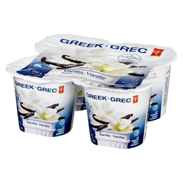 President's Choice 0% Greek Yogurt Vanilla
