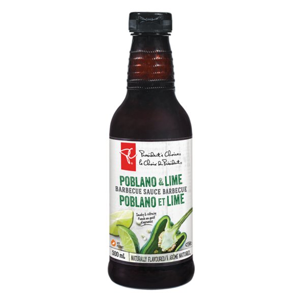 Presidents Choice Poblano & Lime Barbecue Sauce
